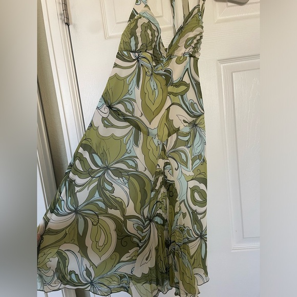 Y2k 2000s Vintage Retro Halter Dress - Picture 3 of 6